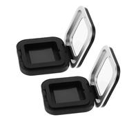 CALLARON 2pièces Boîte Cosmétique Vide Magnétique Pour Fards à Paupières Contenant Rechargeable Et Portable Pour Voyage Mini Palette De Maquillage