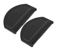 CALLARON 2pièces Brosse Anti-bouloches Plastique Noir Lot pour Enlever les Peluches des Vêtements Pulls Laine et Autres Tissus Outil de Nettoyage Compact et Réutilisable