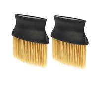 CALLARON 2pièces Brosse de Coiffure et Nettoyage pour Cheveux Balai de Dépoussiérage pour Visage et Clavier Outil de Coiffure Polyvalent