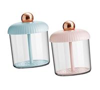 CALLARON 2pièces Dispositif De Nettoyage Facial Outil à Mousse Pour Visage Créateur De Mousse De Nettoyage Accessoire Pratique Pour Soins Peau Design Élégant Et Compact Bleu Doré
