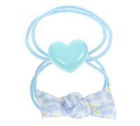 CALLARON 2pièces Élastiques à Cheveux Pour Filles Corde Élastique Mignonne Accessoires Cheveux Lot De Bandeaux Colorés Garçon Fille Attaches Souples
