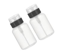 CALLARON 2pièces Flacon De Dissolvant Pour Vernis à Ongles Avec Pompe Flacon Distributeur Pour Liquide Vide Avec Verrouillage