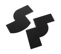 CALLARON 2pièces Guide de Stylisme de Barbe Gabarit de Rasage pour Nuque Outil de Coupe avec Règle Intégrée pour Coiffure à Domicile