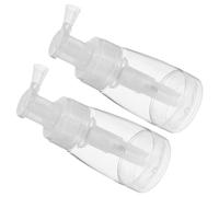 CALLARON 2pièces Lot De Bouteilles Pulvérisatrices Pour Poudre Coiffure Transparentes Vaporisateur Salon Professionnel Spray Poudre Fine Réutilisable Pour Salon De Coiffure Et Usage Domesti