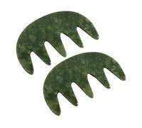 CALLARON 2pièces Lot De Peignes De Massage Chevelu Peignes à Dents Larges Outil De Massage Pour Cheveux De Poche Pour Voyages