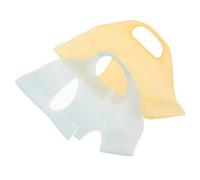 CALLARON 2pièces Masques Silicone pour Visage Housse de Masque Réutilisable Support pour Soin de Peau Féminin
