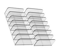 CALLARON 2pièces Organisateur De Palettes De Maquillage Avec Compartiments Support Pour Fards à Paupières Et Blush Pour Vanity Et Bureau