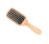 CALLARON 2pièces Peigne Carré Bois Pour Massage Cuir Chevelu Et Soins Capillaires Lot De Noir