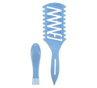 CALLARON 2pièces Peigne de Coiffure pour Cheveux Bouclés Démêleur de Cheveux avec Embout Multifonction Outil de Style pour Femmes et Hommes