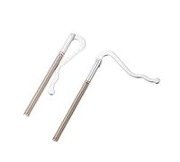 CALLARON 2pièces Pince à Billets Métallique Clips De Vérification Et Titulaires De Carte Organisateurs Pratiques pour Chèques Et Espèces Design Compact Et Inoxydable pour Hommes Et