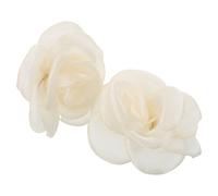 CALLARON 2pièces Pinces à Fleurs Pour Chaussures Décoration Clips à Chaussures Avec Roses Accessoires Pour Sandales Et Talons Hauts Diy Mariage Et Fête