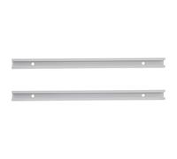 CALLARON 2pièces Rail T Aluminium pour Menuiserie Guide Coulissant Robuste et Profilé T-track avec Fixation pour Système de Rail Linéaire et Porte Coulissante