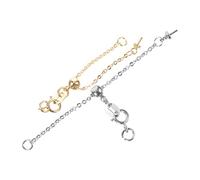 CALLARON 2pièces Rallonges Chaîne or Pour Colliers Et Bracelets Extensions Chaîne Bijoux Diy Matériel Bricolage