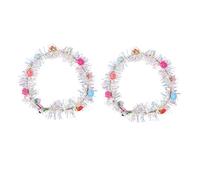 CALLARON 2pièces Serre-tête Lumineux Fleurs Flexibles Pour Adulte Et Accessoires De Fête Décoration Cheveux Et Photo Prop