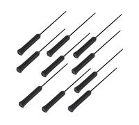 CALLARON 3 ensembles Bâtonnet De Nettoyage Pour Prothèses Auditives Nettoyeur D'Amplificateurs Auditifs Outils De Nettoyage D'Amplificateurs Auditifs Pvc Noir 10 pièces * 3