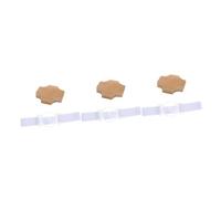 CALLARON 3 Ensembles boîte de moxibustion support de cône de moxa bruleur moxa universel la moxibustion peut métal en papier blanche