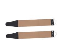 CALLARON 3 Ensembles Ceinture De Meulage Cuir Pour Rasoirs Manuels Outil De Polissage Pour Barbier Et Usage Domestique Couleur Aléatoire Accessoire Pratique 2 Pièces * 3