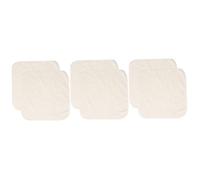 CALLARON 3 Ensembles Essuie-face Chiffon De Nettoyage Du Visage Lavage À Toilette Chiffons Exfoliants De Toilette Exfoliant Fibre De Bambou Beige 2 Pièces * 3