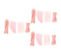 CALLARON 3 Ensembles Outils De Soins De Tirage Par Sha Outil De Grattoir De Massage Grattage Adultes Soin Du Visage Grattoirs Pour Outil Guasha Cire D'abeille Artificielle Rose 4 Pièces * 3