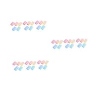 CALLARON 3 Ensembles Pinceau À Éponge D'entraînement Tactile Hygiène Scrubber Bain Bébés Brossage Sensoriel Brosse À Capuchon De Berceau Né Brosse Sensorielle Cuir Chevelu Pp 5 Pièces * 3