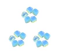 CALLARON 3 Paquets petits cubes de pierres cristaux en vrac gravier accessoires d'aquarium Galet cailloux décorations d'aquarium décoration pour aquarium pierres artificielles décor pierres
