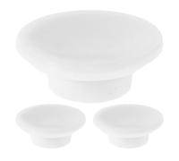 CALLARON 3 Pièces Bouchon en Caoutchouc Blanc pour Prise du Congélateur, Bouchon de Vidange Étanche Haute Efficacité pour Réfrigérateur, Accessoire Anti-Fuite