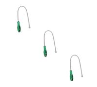 CALLARON 3 Pièces Micro Magnétique Gadget Petit Clé Poussière Prendre Cueilleur Outil Aimant De Pêche Balayeuse D'aimant D'ongle Mécanique Mamine Flexible Magnétique Caoutchouc