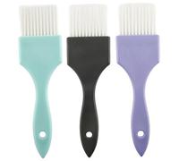 CALLARON 3 Pièces Pinceau De Pour Les Cheveux Brosse à Cheveux Cuir Chevelu Colorant Pour Cheveux Fournitures De Cheveux Pour Coiffeur Pinceau De Surbrillance Abdos