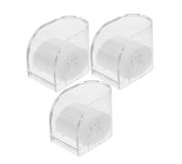 CALLARON 3 Pièces Regarder Un Rack d'affichage malette Rangement Étui de Montre Transparent présentoir à Bijoux