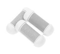 CALLARON 3 pièces Têtes de Remplacement pour Râpe Pédicure Électrique Lot de Abrasifs Blancs Soins pour Sensibles Durs et Secs Accessoires pour Soin