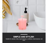 CALLARON 30 Pièces Mousseur Facial Créateur de Mousse Pratique pour Nettoyage Visage Outil de Simple et Facile à Nettoyer Accessoire Indépendant Blanc et Rose