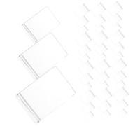 CALLARON 300pièces Sacs à Bijoux Transparents Petits Sachets pour Boucles Oreilles Et Bagues Organisateurs De Rangement Portable