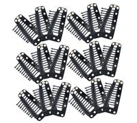CALLARON 30pièces Clips Perruque Métal Lot De Pinces à Cheveux Pour Fixation Extensions Postiches Chapeaux