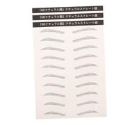 CALLARON 3feuilles Ruban Adhésif pour Sourcils Transferts Imperméables Autocollants de Mise Forme Faux Sourcils pour Femmes et Filles Maquillage Débutant