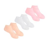 CALLARON 3paires Chaussettes Hydratantes Pour Secs Et Crevassés Couvre Soins De Pédicure à Domicile Améliorer La Peau Sèche