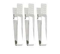 CALLARON 3pcs Pinces à Sachets de Thé en Acier Inoxydable Résistantes la Chaleur Légères pour Maison et Salon de Thé Multi-fonction Presse-sachet Pratique