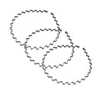 CALLARON 3pièces Bandeau Sportif Unisexe Wavy Spiral Lot De Accessoires Pour Cheveux Coloris Noir Confort Et Élégance Pour Hommes Et Femmes