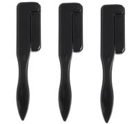 CALLARON 3pièces Brosse à Sourcils Pliable Acier Miniature Outil De Pour Épaissir Et Équilibrer Sourcils Et Accessoire Pratique Et