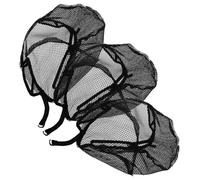 CALLARON 3pièces Caps Maille Pour Perruques Lot De Bonnet De Perruque Filet Accessoire Pratique Et Confortable Et Hommes Adapté à Différents Styles De Coiffure