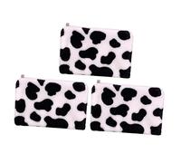 CALLARON 3pièces Pochette Peluche Vache Mini De Rangement Adorable pour Monnaie
