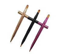 CALLARON 3Pièces Retractable Dual Ended Lip Brush Set Lip Applicator Brushes For Lipstick Concealer