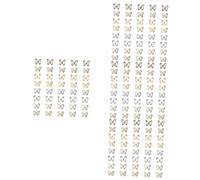 CALLARON 4 Ensembles Décorations Forme Pour Ongles Charms Art Pour Matériau Zircon Pour Diy Et Partage 40 Pièces * 4