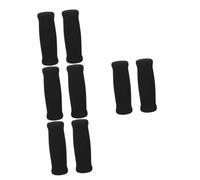 CALLARON 4 Ensembles Poignée D'éponge Coussin De Poignée Poignées Poignée De Canne De Marche Soutien Remplacement De La Poignée De La Canne Poignée De Béquille De Marche Noir 2 Pièces * 4