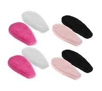 CALLARON 4 Paires bandeau d'oreille de lapin oreilles de lapin en dentelle faire la fête dessin animé trucs de lapin charme de bijoux de lapin charme de cheveux pour le bricolage Peluche