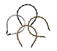 CALLARON 4 Pièces Bandeau Petit Tresser Mesdames Adulte Accessoires Groupe Bandes De Cheveux Pour Femmes Mode Bricolage Coiffure Femme Plastique