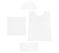 CALLARON 4 Pièces Bloqueur sous Canapé en Acrylique Installation Facile et Design Moderne, Cale Rectangulaire pour Murs et Canapés Maisons et Bureaux