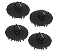 CALLARON 4 Pièces Brosse à cheveux du masseur brosse à cheveux démêlante masser shampouineuse shampoing dop brosse à cheveux de shampoing cuir chevelu masseur pe
