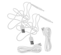 CALLARON 4 Pièces Câble de Recharge USB pour Irrigateur Buccal Sans Fil Portable et Connecteur Professionnel Déconnexion Alimentation Stable pour Usage