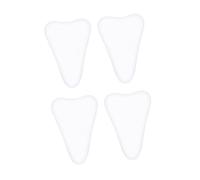 CALLARON 4 Pièces Coussinets Invisibles Silicone Protection Étanche et Réutilisable pour Parties Intimes Femmes Confortables et Discrets pour Natation Yoga et Spa