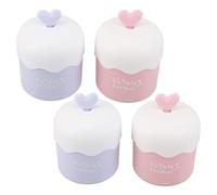 CALLARON 4 pièces Distributeur de Mousse Visage Manuel Mousseur Compact et pour Facial Outil de Soin Portable pour Voyage et Usage Domestique et Encombrant